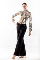 Dance Box Isabell Neck Tie Body in animal print