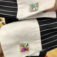 Dance With Crystals Cosmo Cufflinks